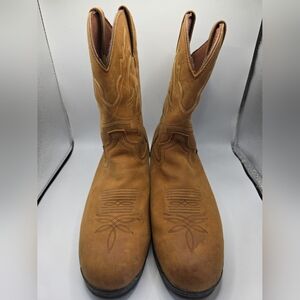 Men's Justin Tan Western Work Boots